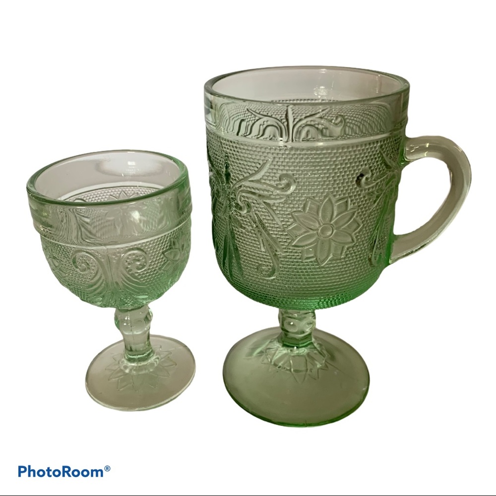 Set of Two Tiara Glasses